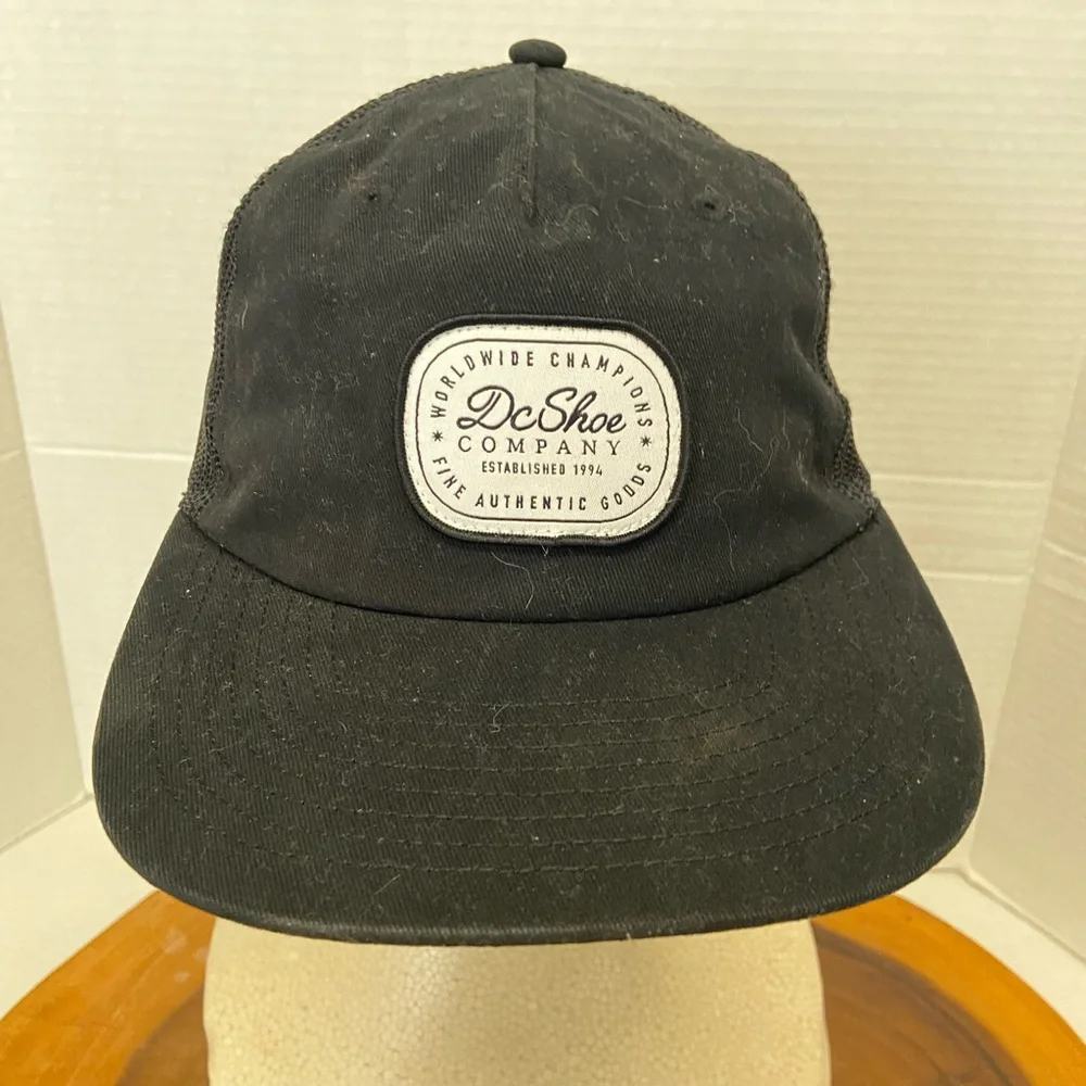 DC Shoes Black Patch Trucker